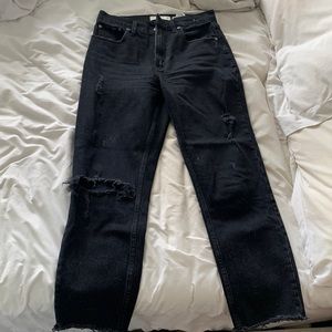 Abercrombie The Mom High Rise